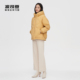 波司登女式大廓形时尚休闲拉链加厚短款羽绒服