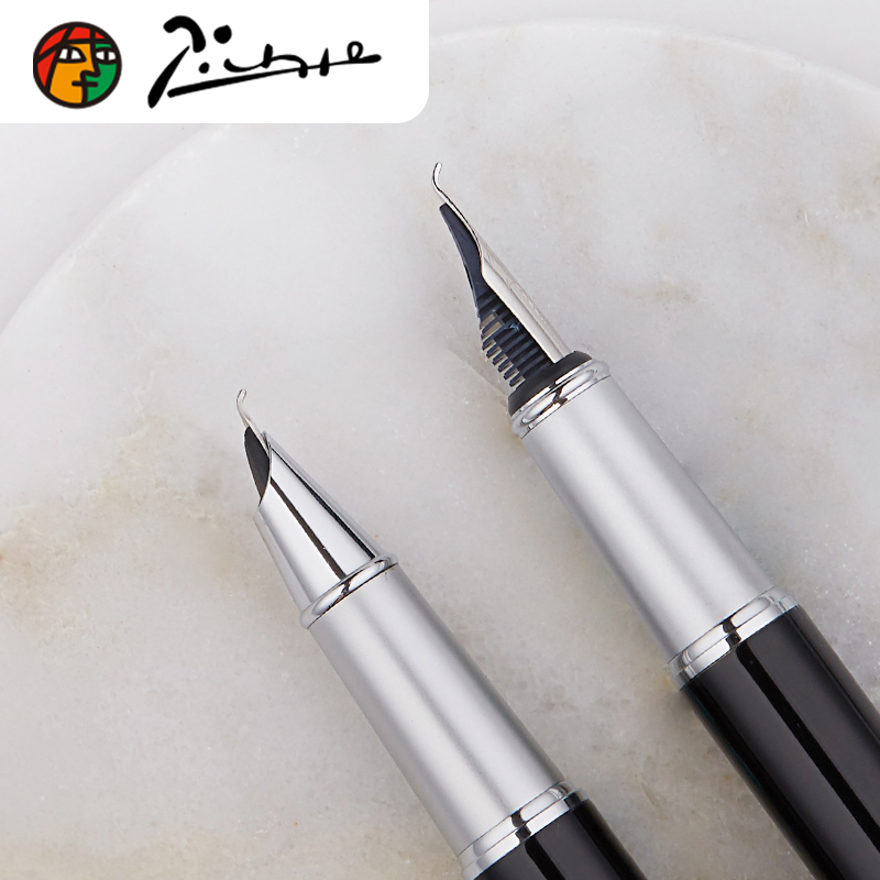 毕加索钢笔美工弯头手绘艺术签练字书