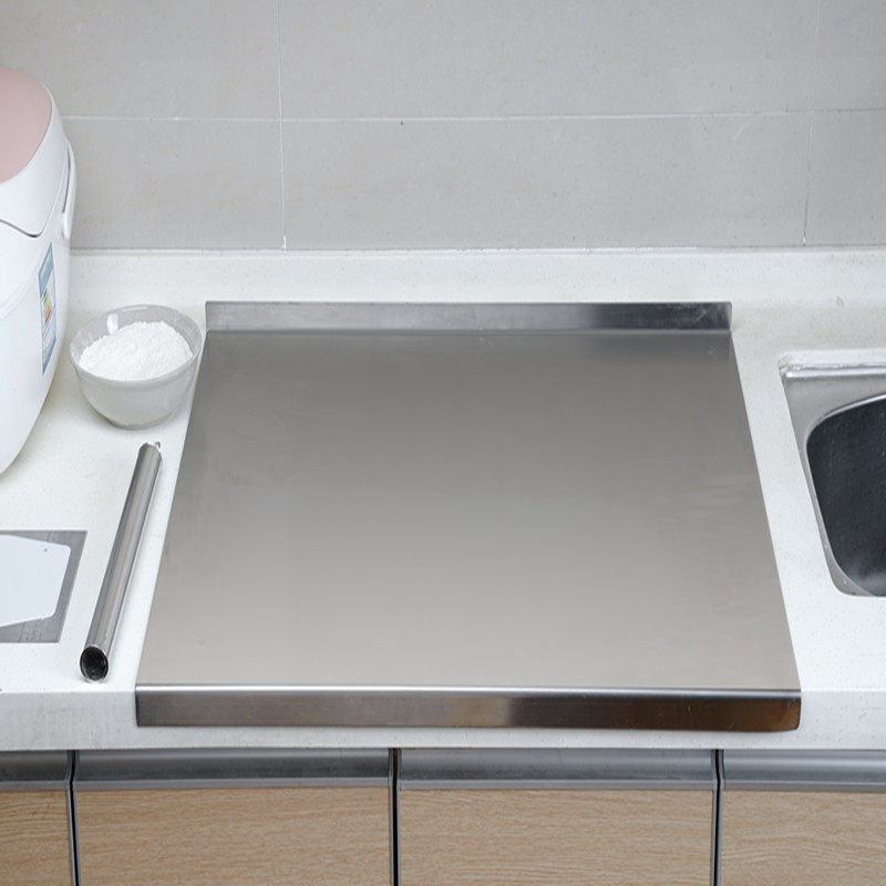 304食品级不锈钢面板厨房案板菜板烘培砧板不粘擀面和面板揉面板