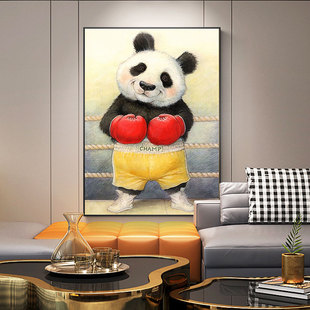 熊猫十字绣2021新款绣小件卡通动漫钻石画满钻5d珠绣客厅玄关卧室