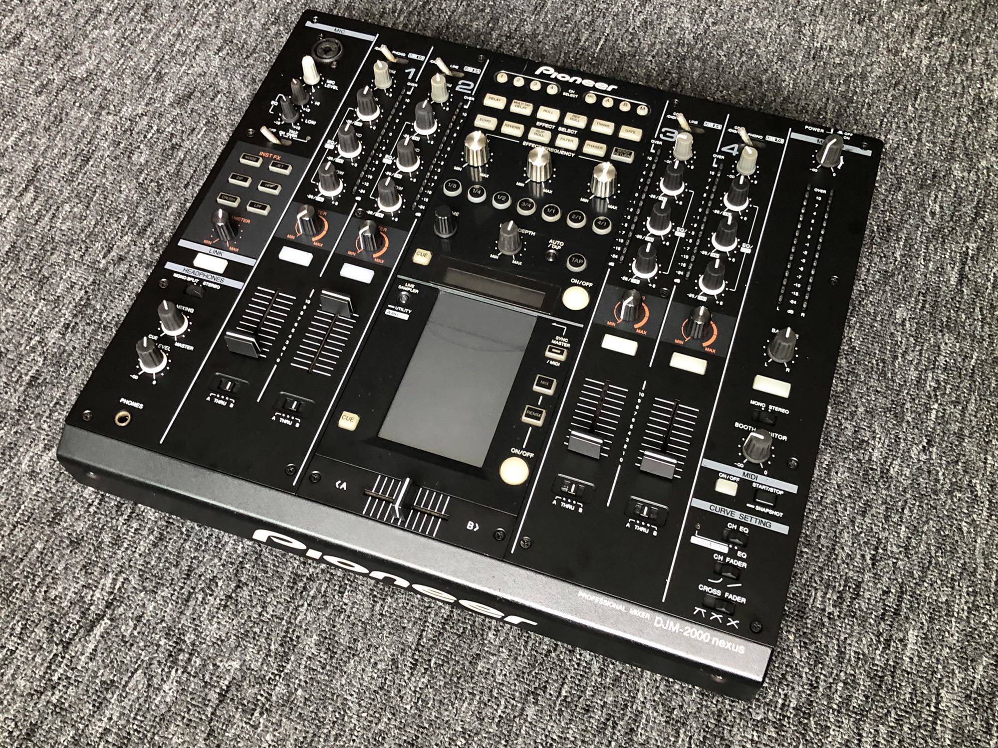 先锋djm2000nexus二代四路混音台碟机夜场ktv混音打碟打碟机