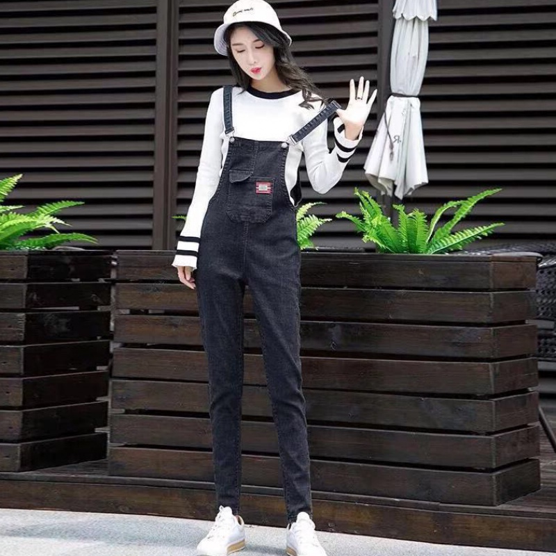 cowboy rompers Spring By age camisole trousers new pattern Easy Elastic force Korean Edition student Show thin Nine pointsin the Women's clothing/Boutique , Jacket category - from Buy2taobao.com to provide professional Taobao agent buy service