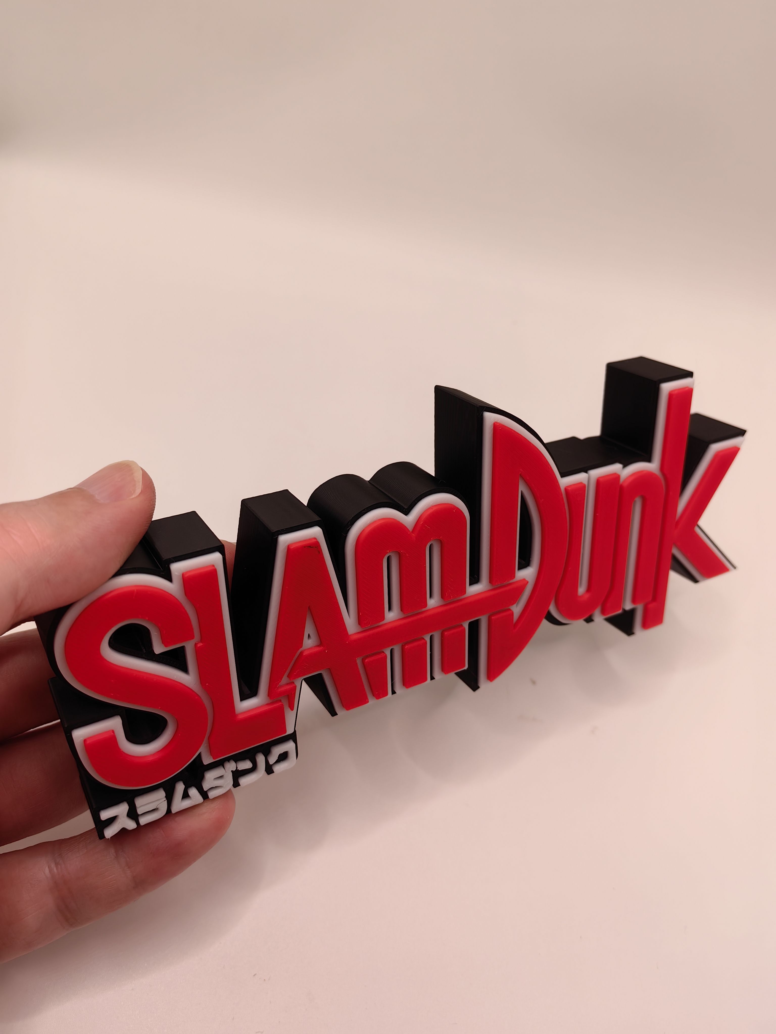 灌篮高手 篮球飞人 SlamDunk Logo  立牌 招牌 手办 摆件