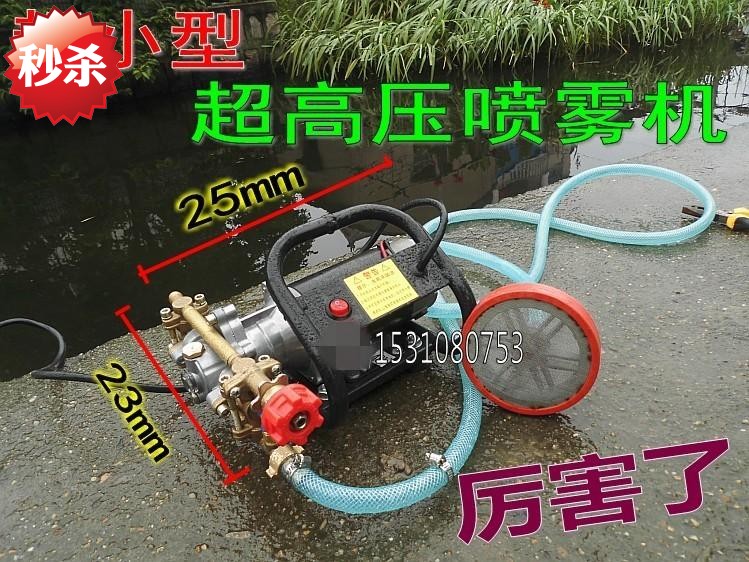 车载高压泵流动洗车清洗机直流小型洗车泵 12v24v48v电动洗车机
