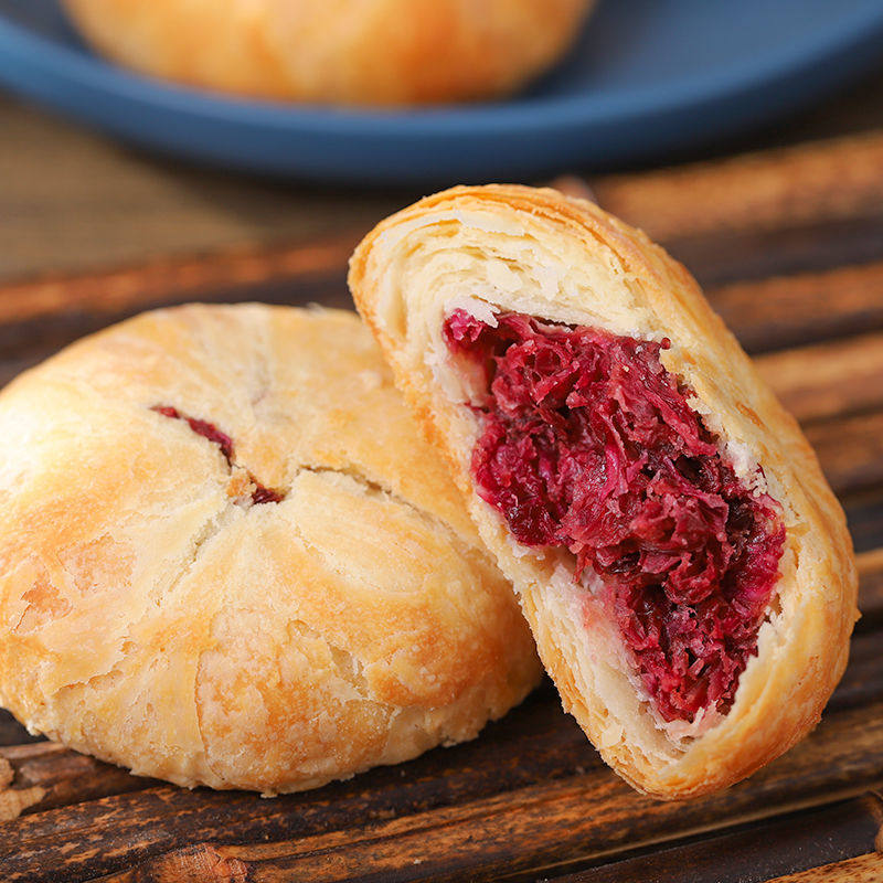 鲜花饼云南特产正宗玫瑰花饼酥10枚点心零食散装传统秘制