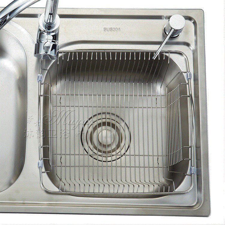 2019新款欧派水槽洗菜挂沥水篮洗菜盆沥水架滴水碗碟架塑料过滤篮