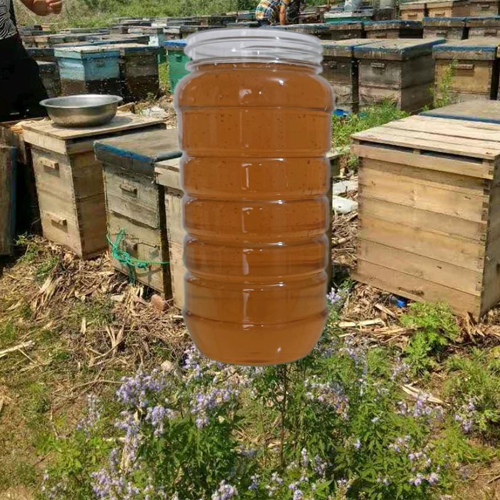 2022年天然结晶野生荆条蜜纯正农家自产无添加自产荆条花蜂蜜1000