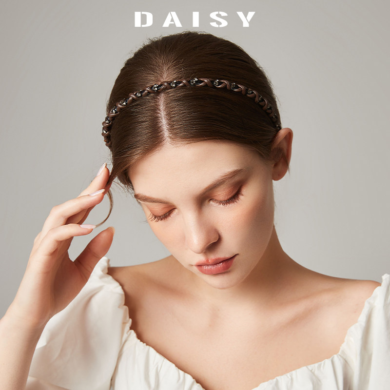 波浪发箍女百搭发饰外出发卡网红超仙头箍简约韩国气质洗脸压发