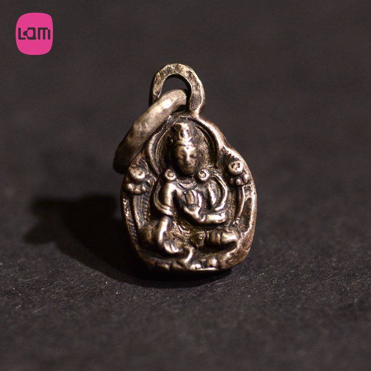 囡绳手作c口珠s925纯银珠开口珠定位珠手绳串珠文玩珠配件银饰品 | 伊