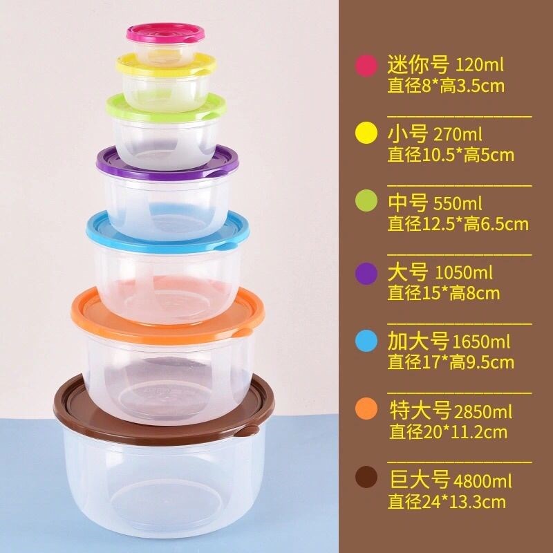 食品密封盒冰箱保鲜盒收纳盒微波炉饭盒透明带盖食物水果储存盒子|ruв категории посуда, сохранение контейнер/сохранение продовольственный, сохранение коробка - от Buy2taobao.com для оказания профессиональной услуги покупки агента Taobao