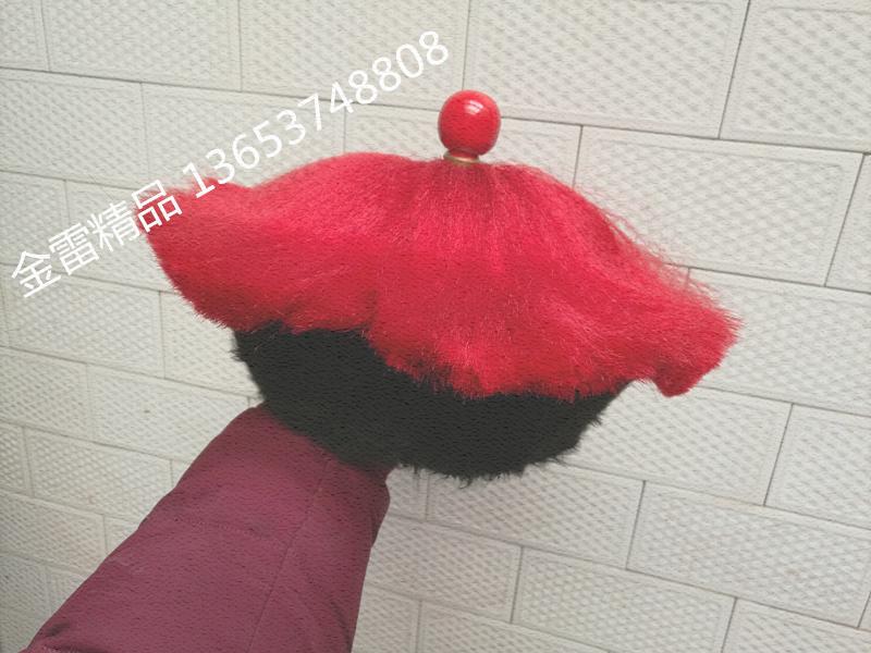 高档手工清朝皇帝帽 雍正乾隆 康熙 皇帝帽子 亲王 王爷 贝勒帽