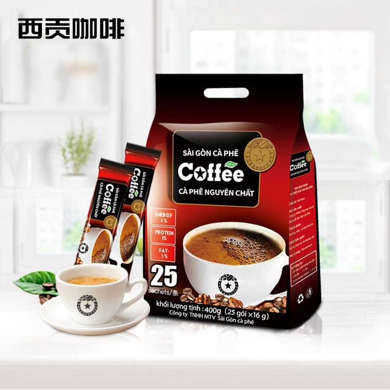 越南特産西貢咖啡進口原味咖啡100條袋裝1600g正品三合壹速溶咖啡在類目 咖啡/麥片/衝飲, 速溶咖啡/咖啡豆/粉, 速溶咖啡中 - 來自Buy2taobao.com提供專業的淘寶代購服務