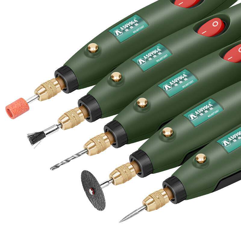 阿斯珈asoyoga电磨机小型迷你玉石雕刻机打磨机小电钻抛光雕刻工