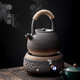家用电陶炉烧水壶煮茶器套装陶瓷大容量煮茶壶单壶粗陶提梁壶陶壶