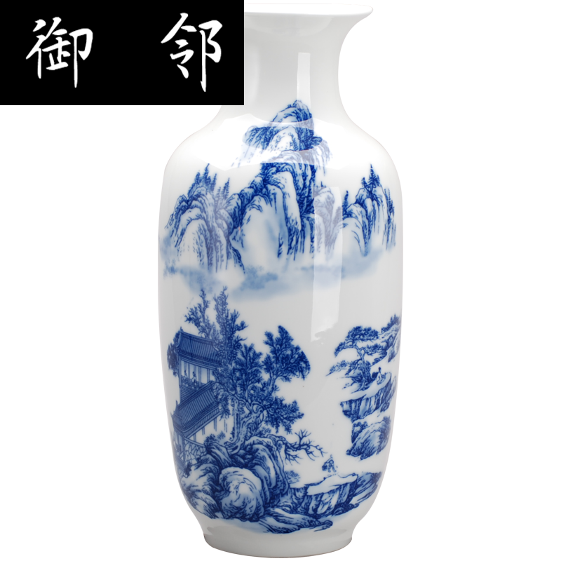 105 Jingdezhen Ceramic Underglaze Green Vase modern fashion Home Furnishing a decoration Ceramic crafts Decorationin the Home accessories , Vase/Flower/Artificial flowers/Imitation jewelry , Flower/Vase , Vase category - from Buy2taobao.com to provide professional Taobao agent buy service