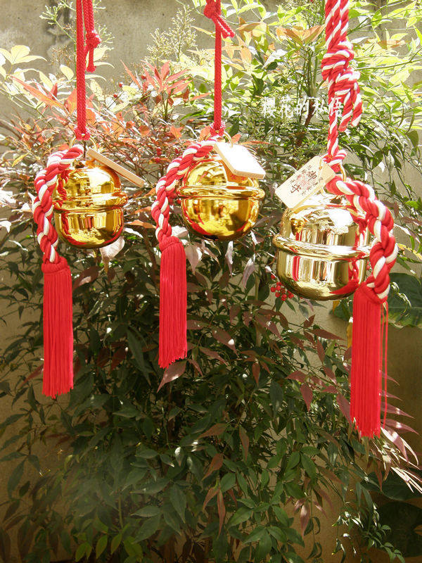 省15元 日本浅草寺 御守 开运铃铛 开运挂饰 新居装饰 家居挂件 创意