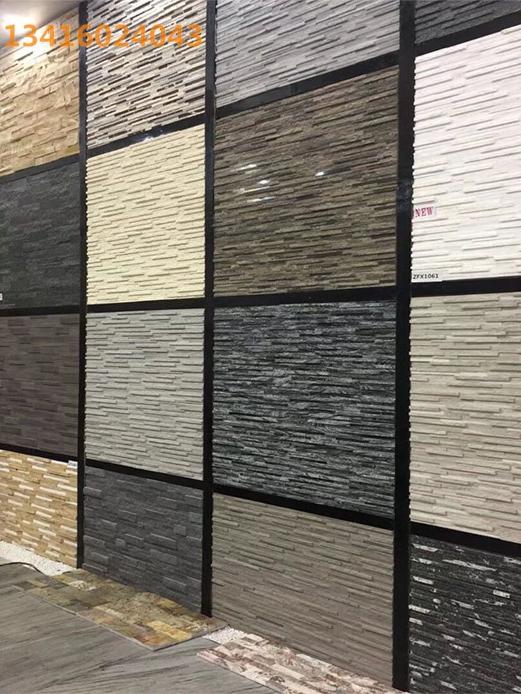 黑色仿天然青石板流水石文化石背景墙板水幕墙景观庭院水池外墙砖仿古