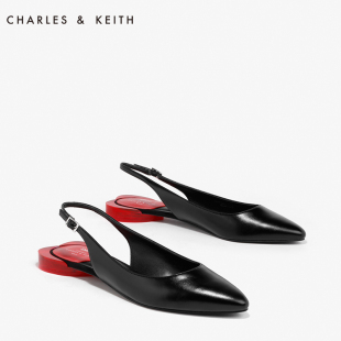 coach迪士尼限量版鞋 CHARLES KEITH 新品 女士單鞋CK1-70900065迪士尼系列心形平底鞋 coach迪士尼