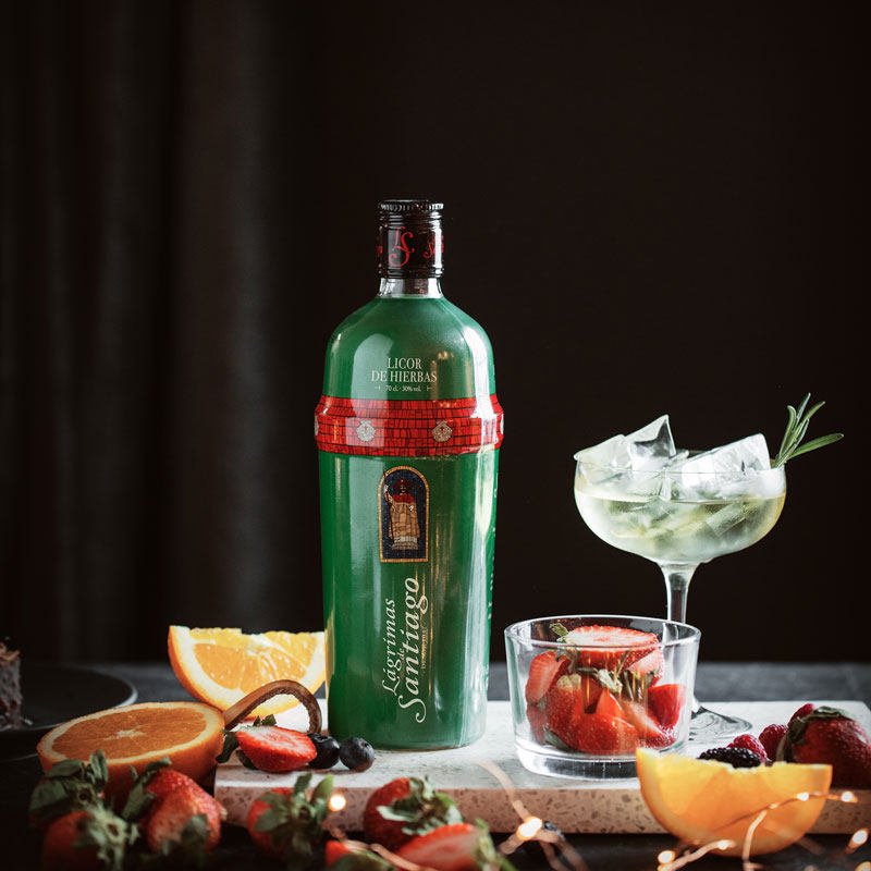 "圣地亚哥之泪"香草味利口酒 西班牙原装进口 洋酒 700ml力娇