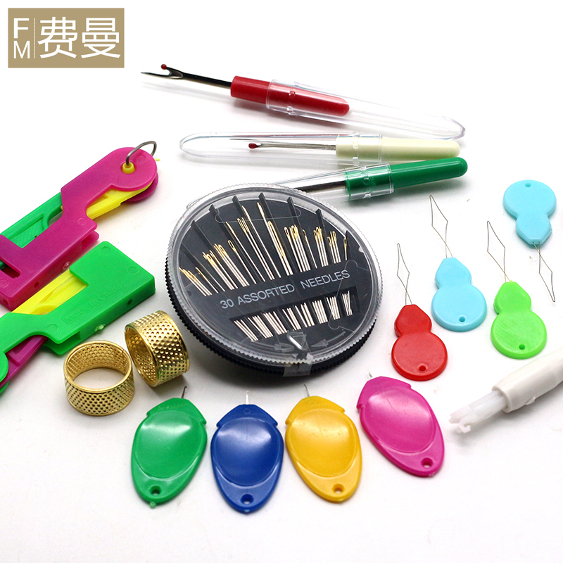 穿针引线器老人家用穿针器十字绣工具缝纫机自动快速
