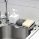 日本厨房沥水托盘置物架浴室卫生间洗漱台香皂盒子肥皂托家用大号