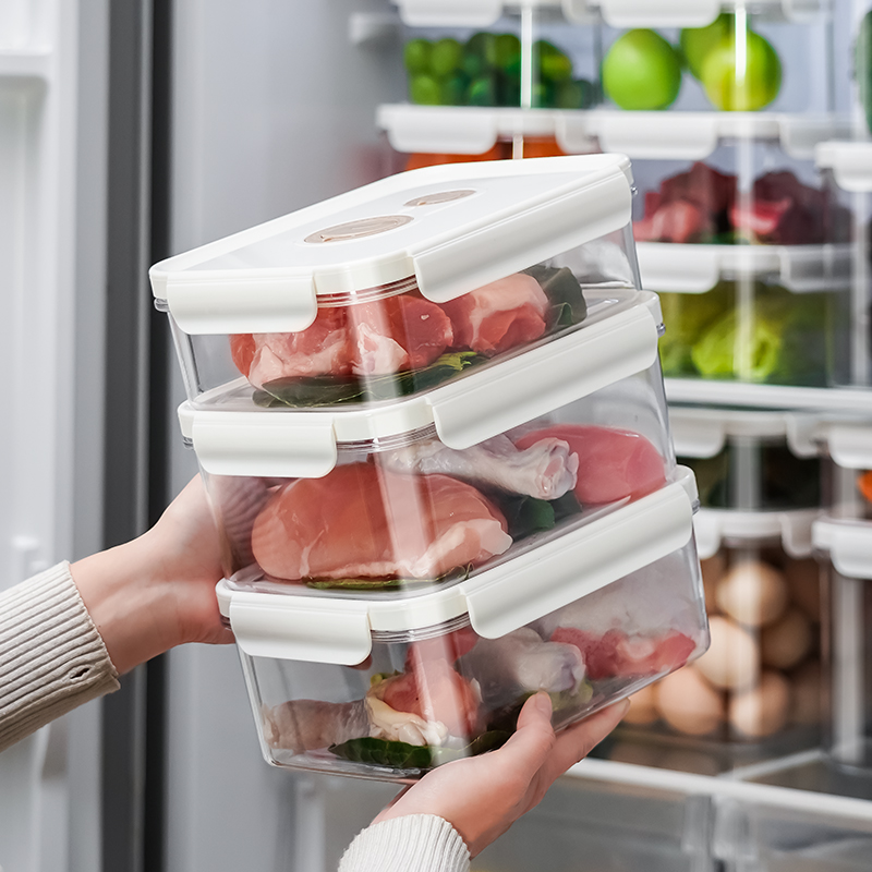 冰箱冷冻室收纳保鲜盒食品级专用厨房
