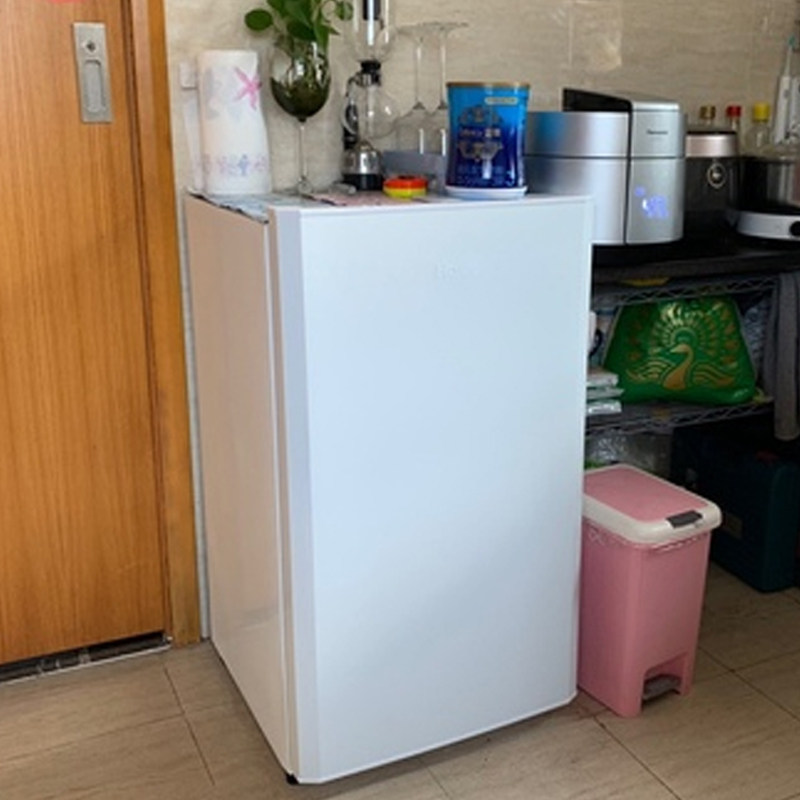 海尔小冰箱迷小型家用租房一级节能省电93升单门bc-93tmpf