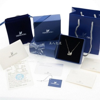 施华洛世奇礼品包装首饰盒天鹅项链盒耳钉戒指盒手镯手链盒子