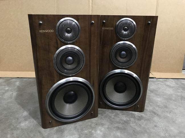 二手原装日本kenwood建伍ls-11es发烧hifi书架音箱hifi音箱