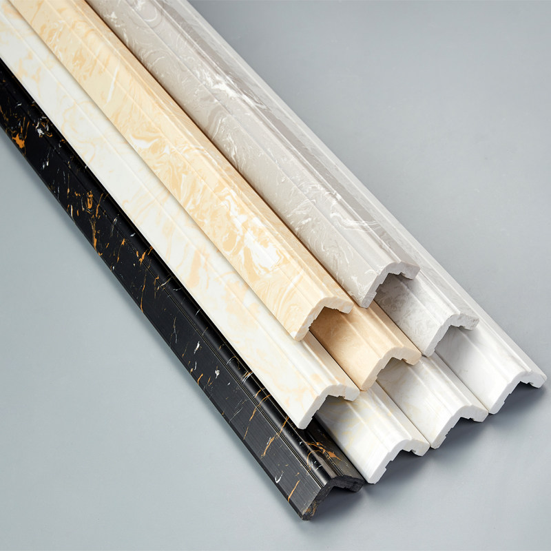 通体大理石阳角线收口线条收边条墙角包边保护条护角装饰防水pvc