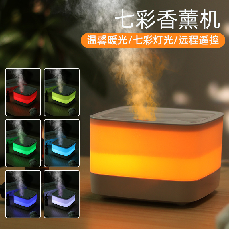 新款humidifier无印超声波香薰机家用桌面加湿器大雾量精油扩香机