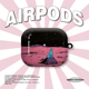 星空宇宙小猫可爱卡通插画潮流复古适用于AirPods3代耳机壳AirPodsPro第二代/一代保护套光面硬壳AirPods2代