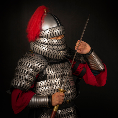 浮屠前宋真人札铠甲国中国殿金可穿步铁人甲甲司