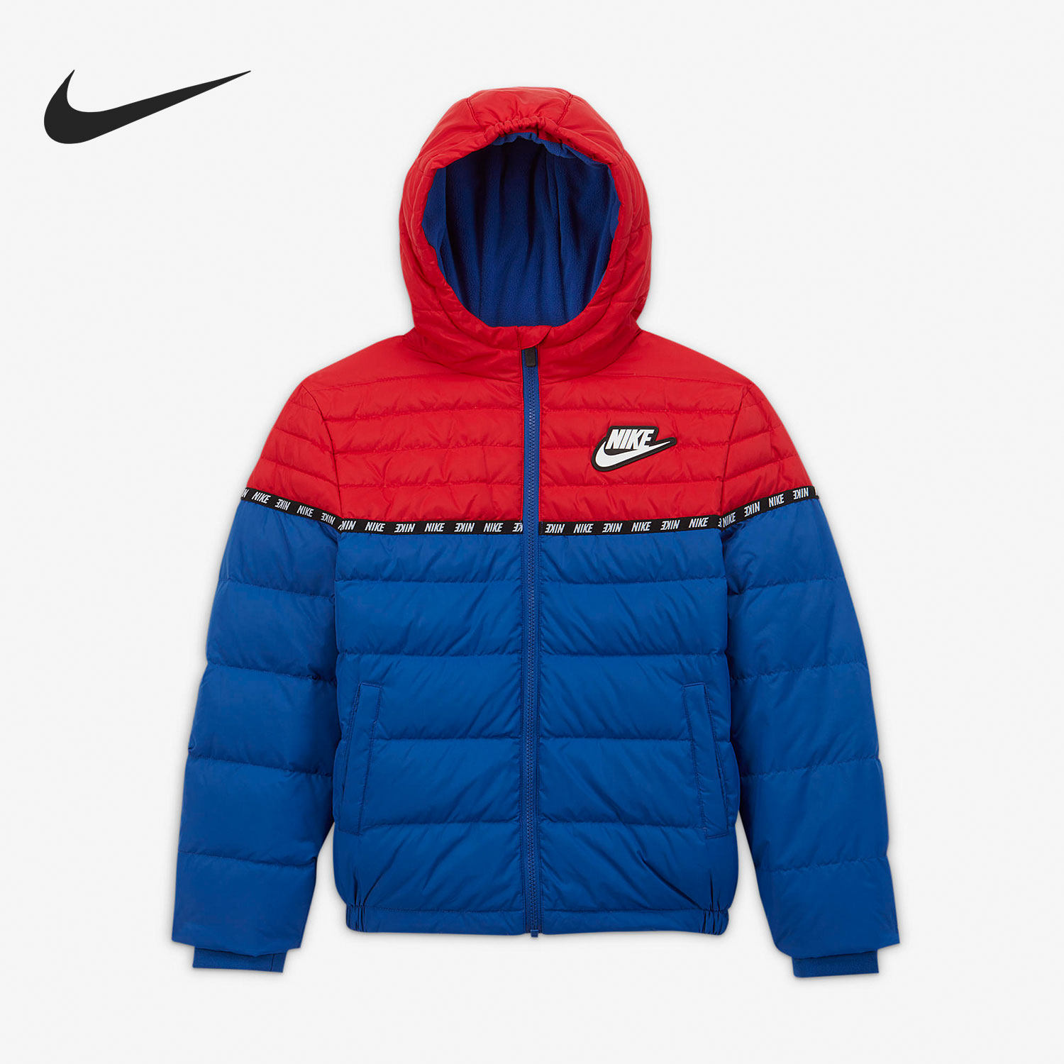 nike耐克正品2020秋季新款小童运动保暖连帽羽绒服db7004480