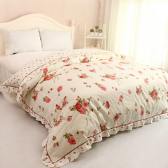 HRHM家纺秋冬全棉被套双人床被罩200x230 单件纯棉1.8m床 1.5m床