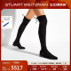 Stuart Weitzman/SW LOWLAND 经典低跟系带瘦瘦过膝靴女骑士靴