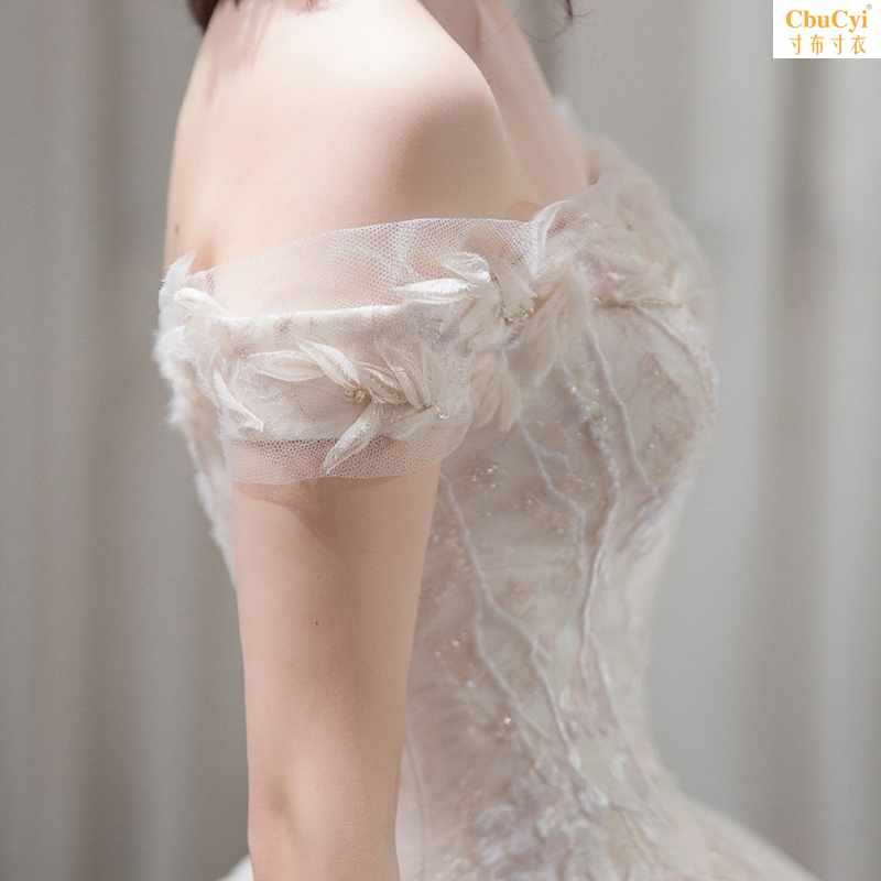 主婚纱2019新款新娘重工星空森系法式轻婚纱拖尾超仙梦幻公主|ruв категории Женская одежда, Cвадебные платья, свадебное платье - от Buy2taobao.com для оказания профессиональной услуги покупки агента Taobao