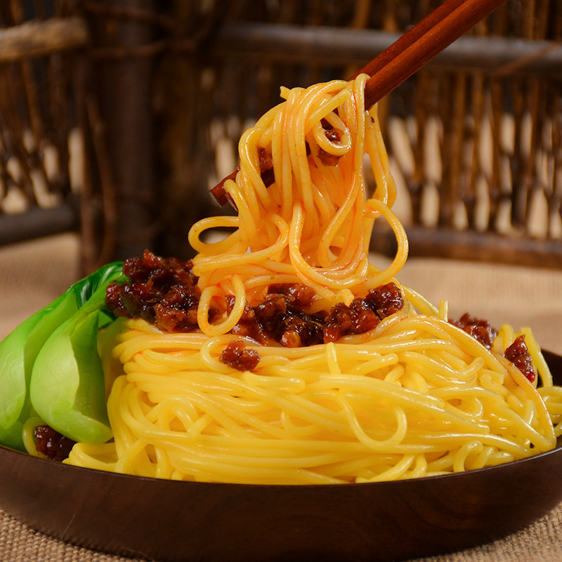 玉米面条东北粗粮纯家用0脂肪项老七叉子细作半干无糖