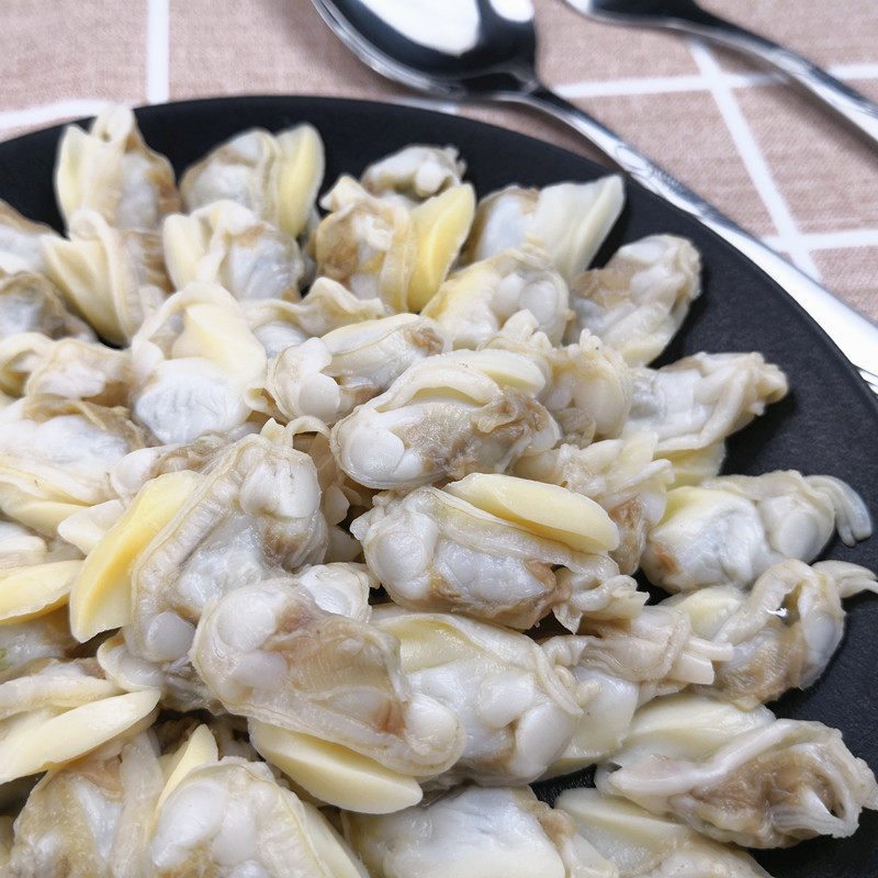 10包新鲜甲肉花蛤蜊肉蚬子肉杂色蛤肉嘎啦肉野生花蛤熟冻无沙