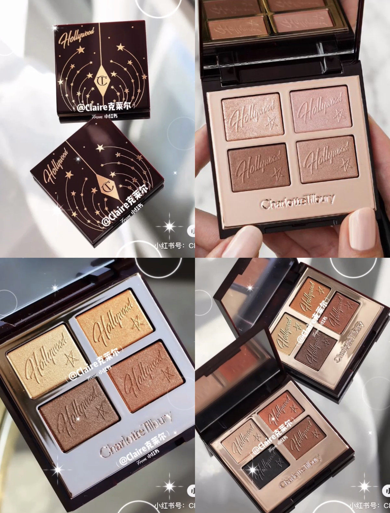 现货charlottetilburyct好莱坞4色眼影盘starauraeyesofstar