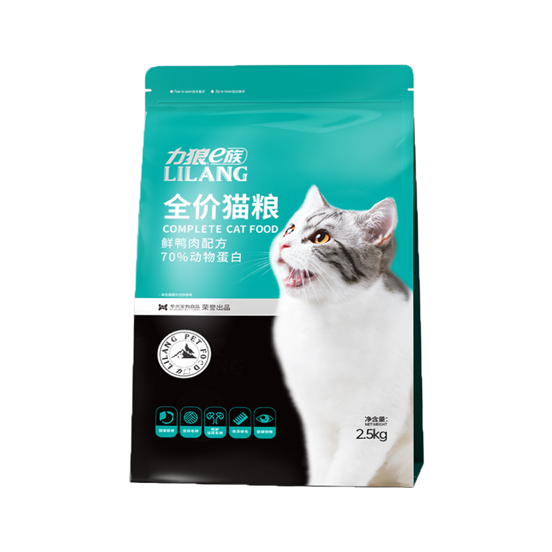 【618闪降】力狼猫粮全猫通用蓝猫