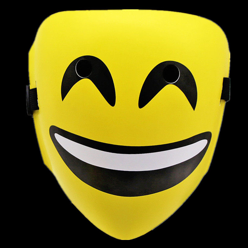 2022新款开心面具女吐舌头搞怪全脸面罩团建化妆舞会治愈系表情包