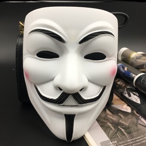 狼面具恐怖图片