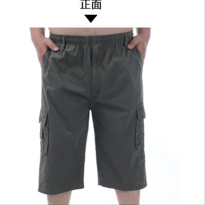休閑男人夏天老年男款爸爸短褲中年短褲八分褲七分褲六分褲多口袋在類目 男裝, 休閒褲中 - 來自Buy2taobao.com提供專業的淘寶代購服務