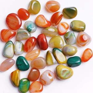 南京雨花石天然玛瑙原石铺地鱼缸石缸装饰鹅卵假山五彩石盆景园艺