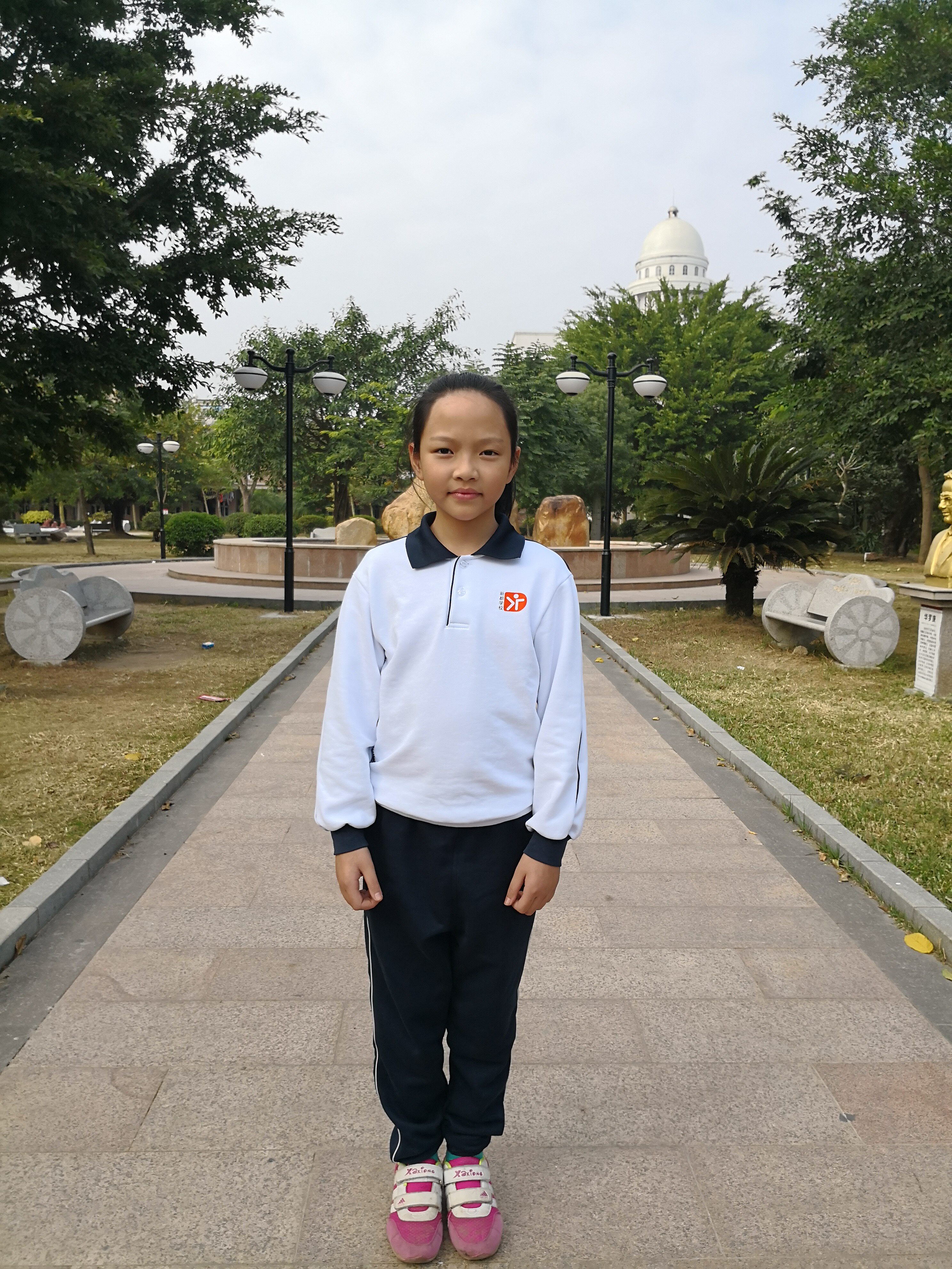 广州白云区新都小学校服夏装短袖夏长裤冬装冬衫冬裤套装
