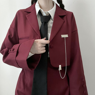 pinksavior雪山满印设计款情侣连帽宽松休闲风衣外套