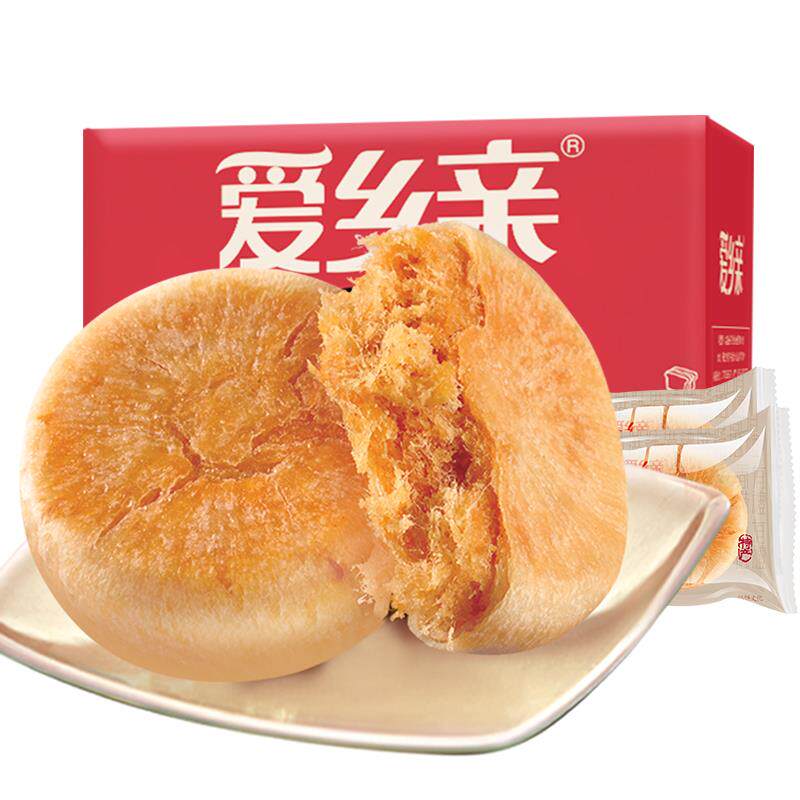爱乡亲 肉松饼 1000g