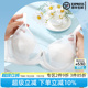 伊丝艾拉超薄大胸显小文胸 蕾丝内衣女薄款防露点大码全罩杯BRA