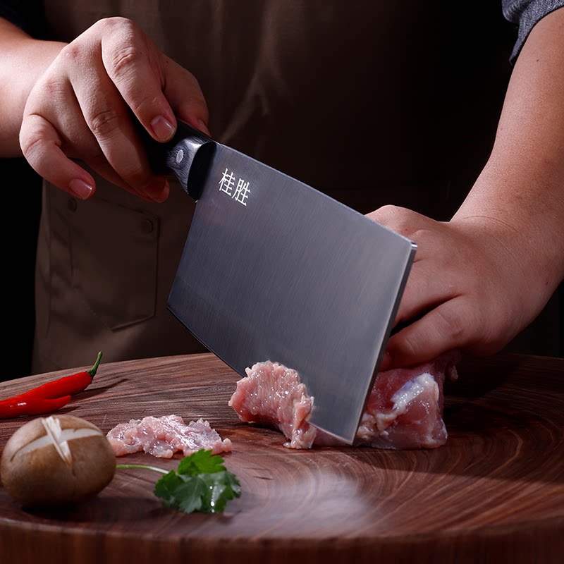 菜刀家用超锋利厨房不锈钢刀具砍骨头切片厨师专用切菜剁肉斩切刀